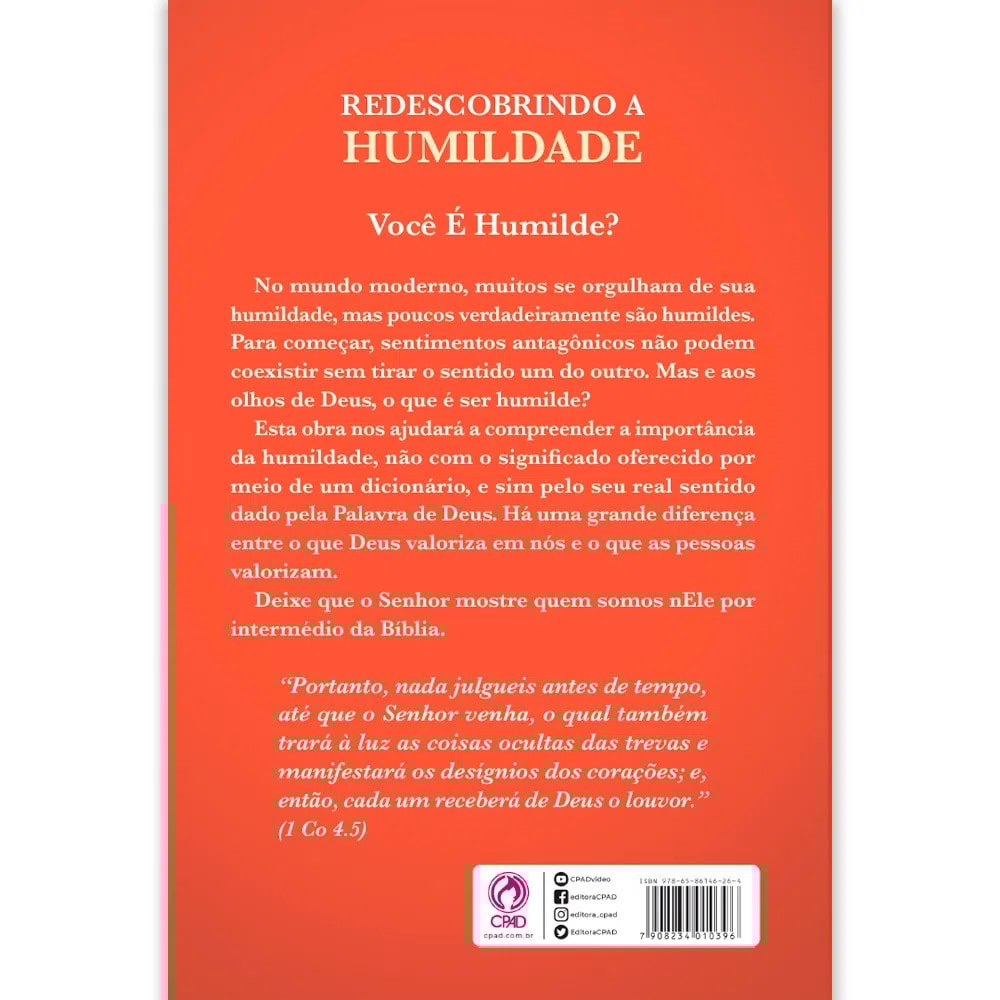 Redescobrindo a Humildade | Christopher A. Hutchinson