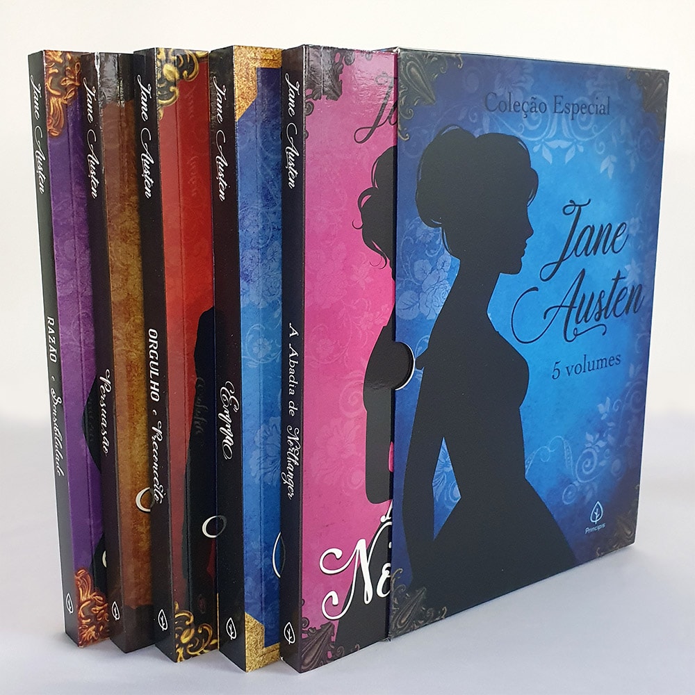 Box com 5 livros Jane Austen | Coleção Especial