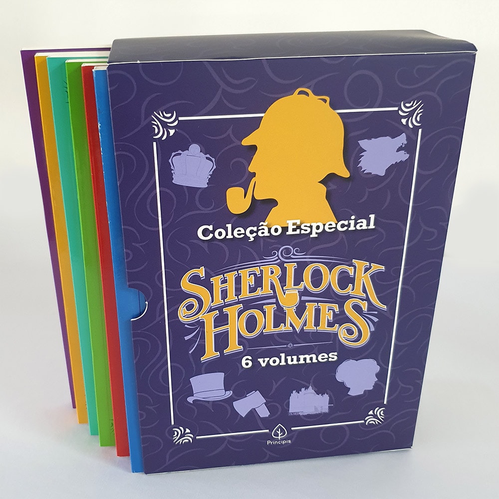 Box com 6 livros | Coleção Especial Sherlock Holmes