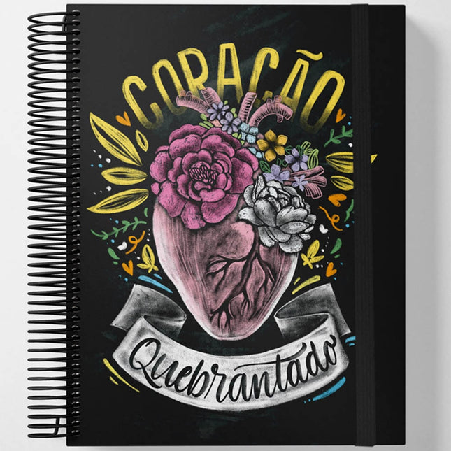 Bíblia Jornada Coração Quebrantado | Espiral | NAA | Letra Grande | Capa Dura