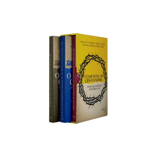 Box com 3 Livros | O Essencial do Cristianismo