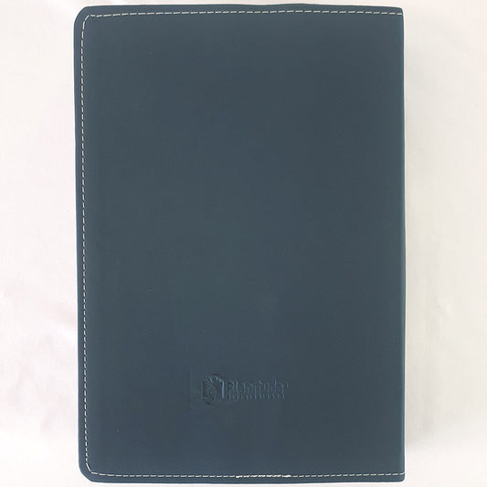 Bíblia Sagrada Harpa Avivada e Corinhos | ARC | Letra Jumbo | Índice | Bicolor Azul e Vinho