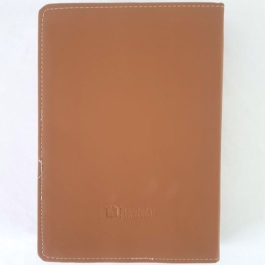 Bíblia Sagrada Harpa Avivada e Corinhos | ARC | Letra Jumbo | Índice | Bicolor Marrom e Vinho