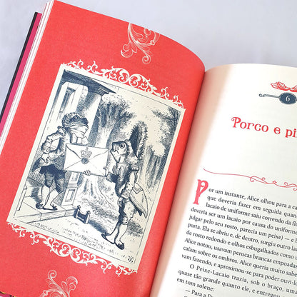 Alice no país das Maravilhas | Lewis Carroil | Com ilustrações originais