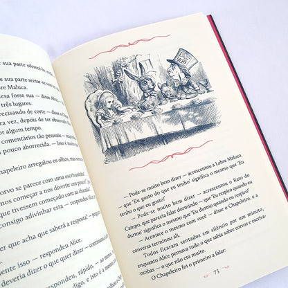 Alice no país das Maravilhas | Lewis Carroil | Com ilustrações originais