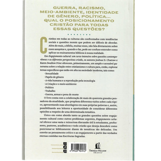 Engajamento cultural | Joshua D Chatraw e Karen Swallow Prior
