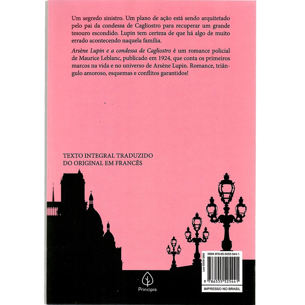 Arsene Lupin e a condessa de Cagliostro | Maurice Leblanc