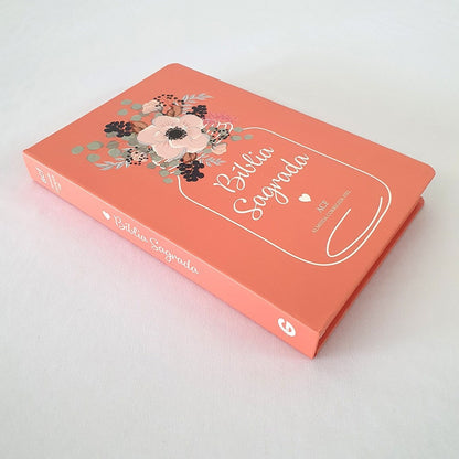 Bíblia Flor de Pote | ACF | Letra Normal | Capa Dura