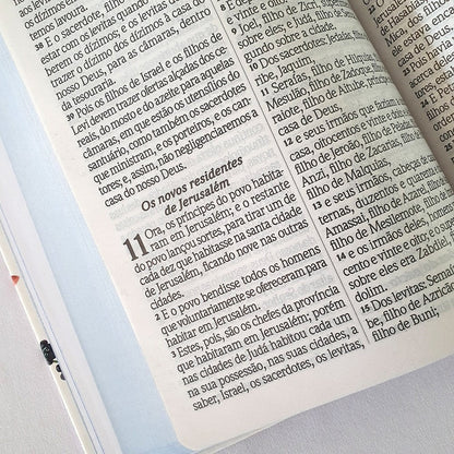 Bíblia Flor de Henna | ARA | Letra grande | Capa Dura