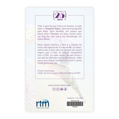 Presente Diário 25 | Mini | Capa Feminina