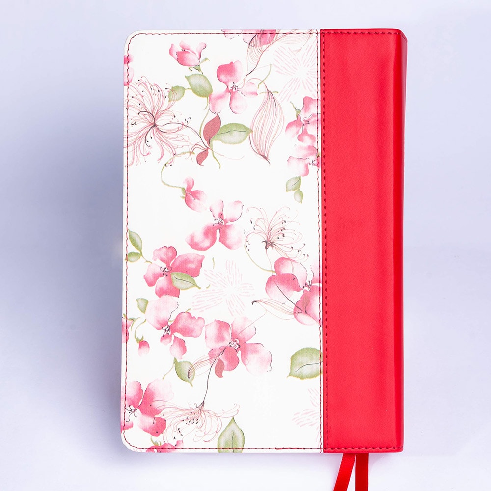 Bíblia da Mulher Virtuosa | ARC | Letra Normal | PU Luxo Red