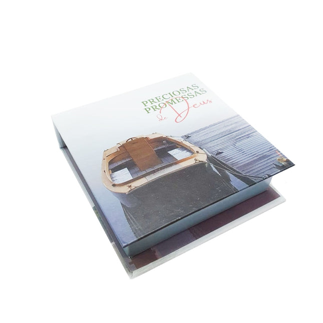 Preciosas Promessas de Deus | Caixinha de Promessas | Azul Barco