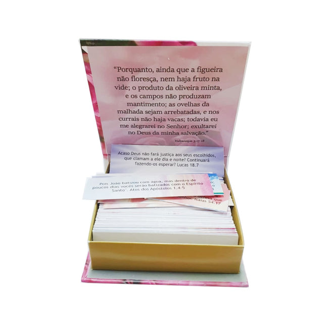 Preciosas Promessas de Deus | Caixinha de Promessas | Azul Barco