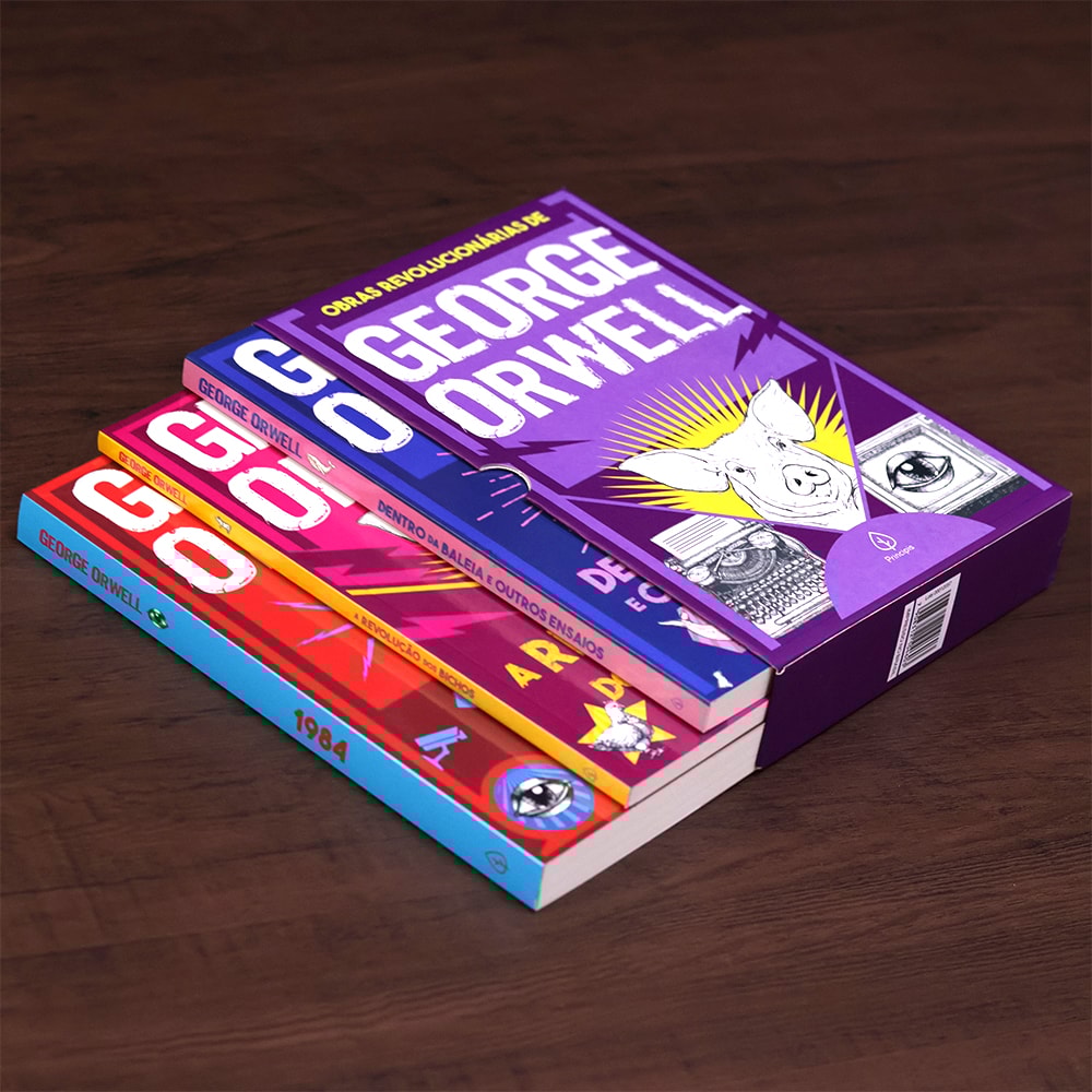 Box As obras revolucionárias de George Orwell | Com 3 livros