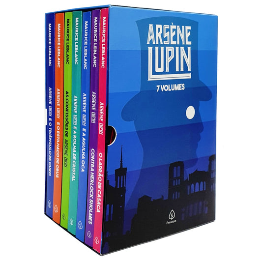 Box Lupin I | Com 7 livros e marcador de páginas