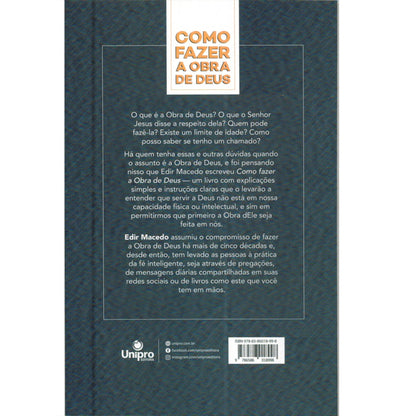 Como fazer a obra de Deus | Edir Macedo | 4ª Edição