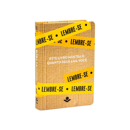 Bíblia O Livro da Esperança Lembre-se | NAA | Letra Normal | Capa Dura