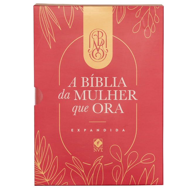 A Bíblia da Mulher que Ora | Edição Expandida | NVT | Letra Normal | Vinho