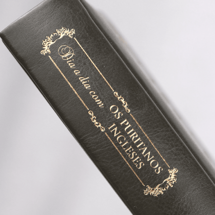 Dia a Dia com os Puritanos Ingleses | Devocional | Capa Couro
