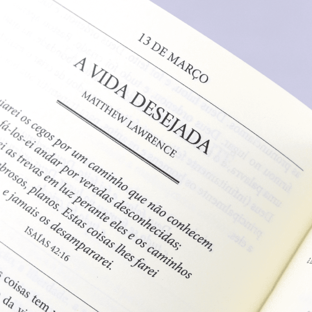 Dia a Dia com os Puritanos Ingleses | Devocional | Capa Dura