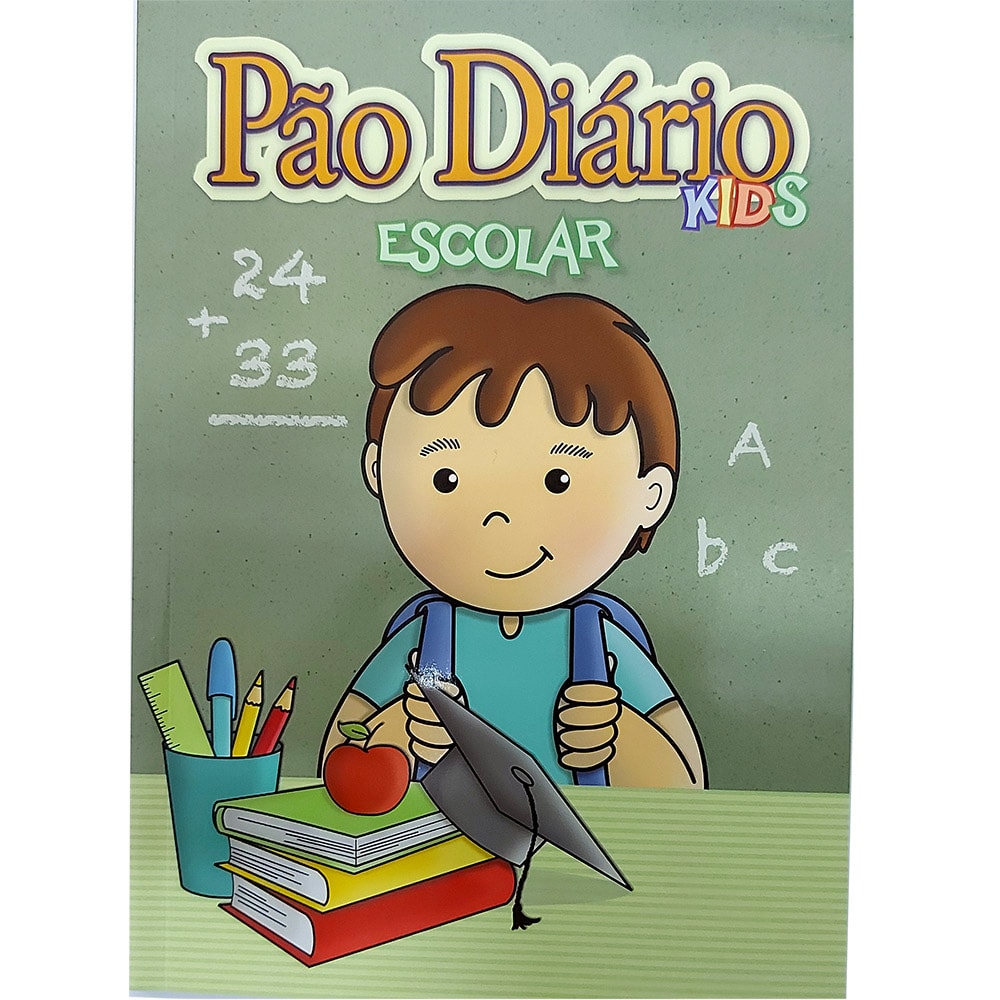 Pão Diário Kids Escolar | Quadro Negro