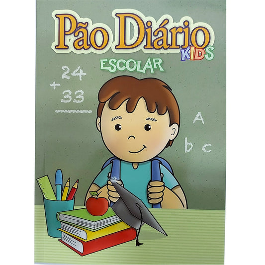 Pão Diário Kids Escolar | Quadro Negro