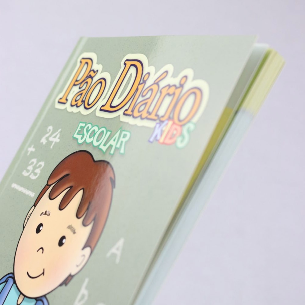 Pão Diário Kids Escolar | Quadro Negro