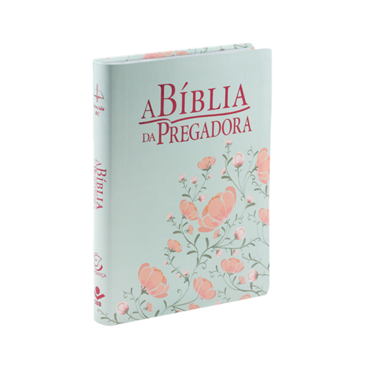 A Bíblia da Pregadora | ARC | Letra Normal | Verde Floral