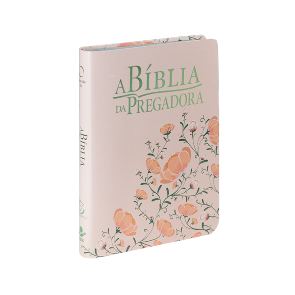 A Bíblia da Pregadora | ARA | Letra Normal | Rosa Floral