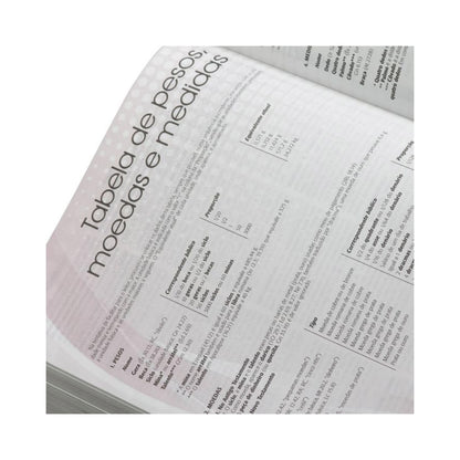 Bíblia de Estudo Plenitude | Letra Normal | ARC | Capa Preta e Vinho