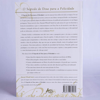 Os Segredos de Deus para a Felicidade | Hannah Whitall Smith
