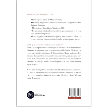Em defesa de Constantino | Peter Leithart