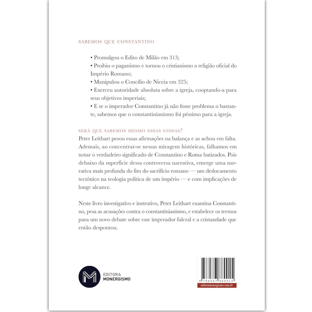 Em defesa de Constantino | Peter Leithart