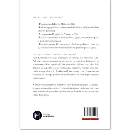 Em defesa de Constantino | Peter Leithart
