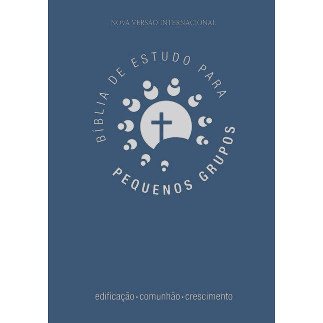 Bíblia de Estudo para Pequenos Grupos | NVI | Letra Normal | Azul