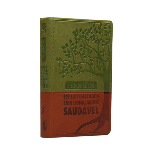Bíblia de Estudo Espiritualidade Emocionalmente Saudável | NVT | Letra Normal | Capa Luxo