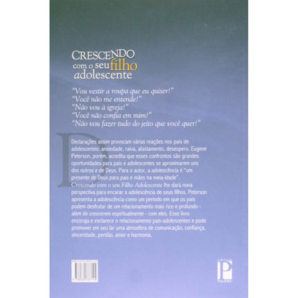 Crescendo com seu Filho Adolescente | Eugene Peterson