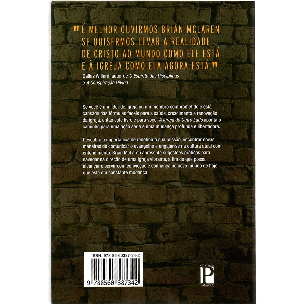 A igreja do outro lado | Brian D McLaren
