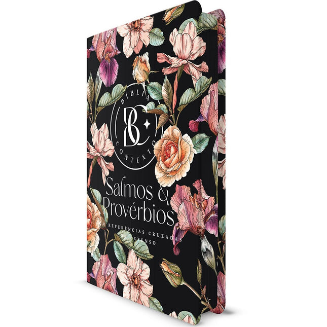 Bíblia Contexto | Salmos e Provérbios | NVT | Capa Dura | Floral
