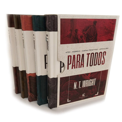 Box Atos Hebreus Cartas e Apocalipse Para Todos | NT Wright