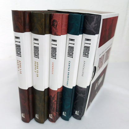 Box Atos Hebreus Cartas e Apocalipse Para Todos | NT Wright