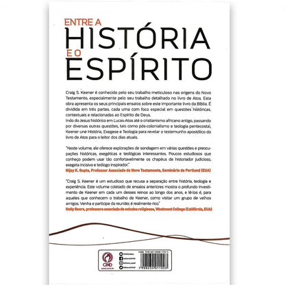 Entre a História e o Espírito | Graig S Keener