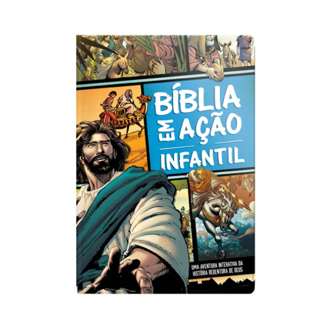 Bíblia em Ação Infantil | Capa Dura