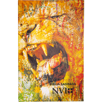 Bíblia Sagrada Slim Leão de Judá | NVI | Letra Normal | Capa Dura