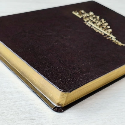Bíblia Sagrada Slim | NVI | Letra Maior | Capa Luxo Marrom