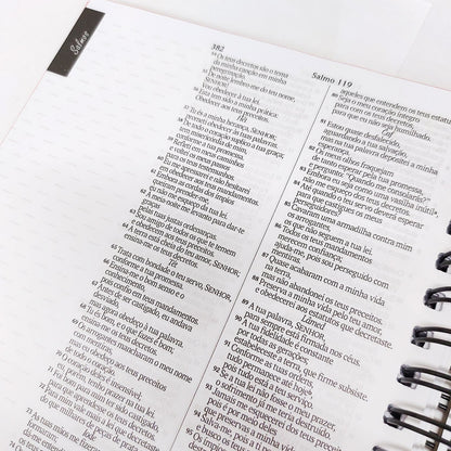Bíblia com Espaço para Anotações | NVI | Letra Normal | Sombra da Cruz