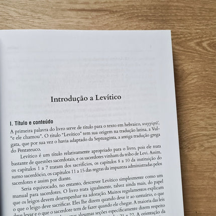 Levítico: Comentário Exegético | Gordon J Wenham