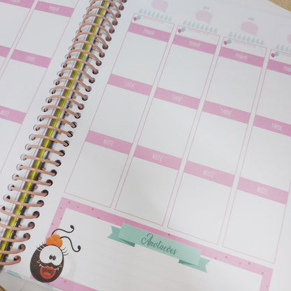 Planner Smilinguido Amizade | Permanente | Capa Dura