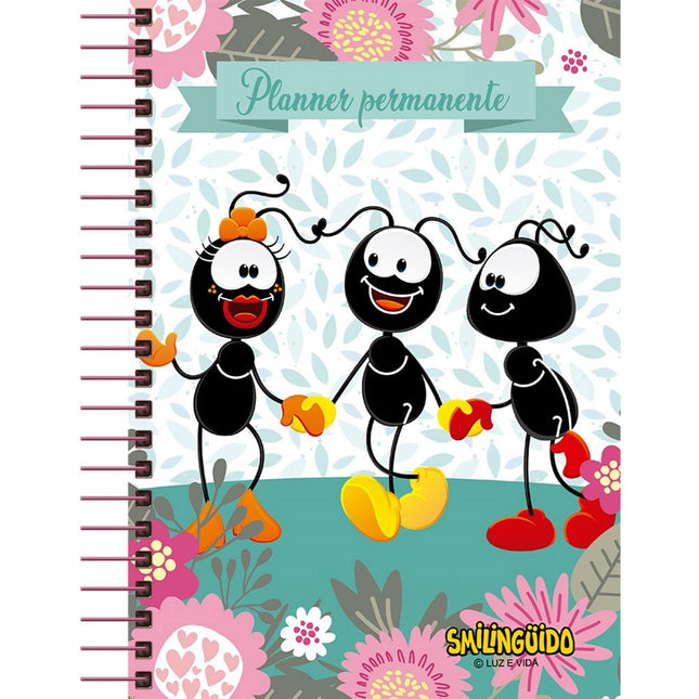 Planner Smilinguido Amizade | Permanente | Capa Dura