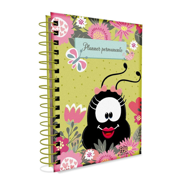 Planner Smilinguido Médio Jardim | Permanente | Capa Dura